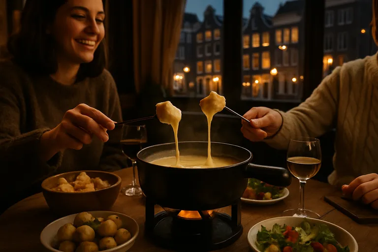 Kaasfondue Amsterdam: waar je heen wilt voor een supergezellige avond